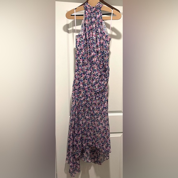 $698 VERONICA BEARD 100% SILK Bold Print Leia Dress in Cream Multi Size 8 NWT - Picture 10 of 13